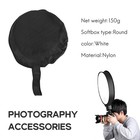 40cm Round Universal Portable Speedlight Softbox Flash Diffuser On-top Soft3612