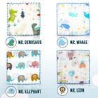 Muslin Baby Washcloths 12 Pack Soft Cotton Infant Bath Towel Newborn Face Cloths