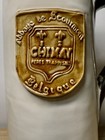 Vintage Chimay Trappist Beer Pitcher Belgian Stoneware Abbaye Scourmont