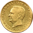 1917 Mckinley Commemorative Gold Dollar  1  About Uncirculated Au  Ex-jewelry