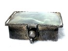 Vintage Sterling Silver   Abalone Pill Box Made In Iguala  Mexico Signed Gga
