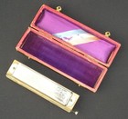 Vintage Antique  the Super C Chromonica  Harmonica By M  Hohner In Original Box 