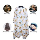 Barber Cape For Men With Adjustable Snap Closure Hair Cutting Salon Cape