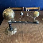 Rare Trippensee Planetarium With Original Case Box Brass Globe Antique 1900s