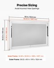 Vevor 60x36 In Concession Window Aluminum Alloy Frame Service Window Food Truck