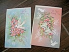 Vintage From 1960 70   80s Mixed Lot Of 42 Unused Greeting Cards With Envelopes 