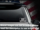 Idk Idc Idgaf Car Truck Cut Vinyl Window Decal Sticker Us Made