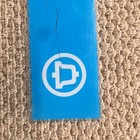 Vintage New York Phone Booth Advertising Sign Acrylic Panel Blue White Rare