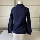Gap Organic Cotton Uniform Polo Shirt Kids Size L Navy