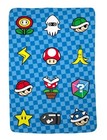 Super Mario Mariokart 62 In X 90 In Tools Of The Trade Plush Blanket