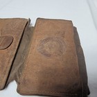 Antique Pre Civil War Leather Wallet Warranted Calf