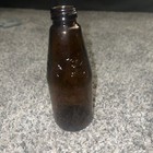 Vintage Anheuser Busch Beer Bottle   Tapered Neck 7   Embosed Ab Eagle Logo La