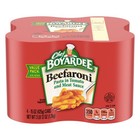 6-pack Chef Boyardee Beefaroni  Tomato   Meat Sauce  15 Oz Cans  Ready-to-eat