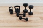 Miniature Weight Set Kettle Balls 1 12 Scale Prop Action Figures Dioramas Gym