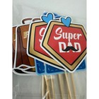 Nwt 18 Pcs Father s Day Cake Toppers Set Cupcake Picks Party Birthday 