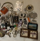 Huge Vintage   Antique Estate Junk Drawer Lot - 30  Pc   s  Color Forms Ash Trays
