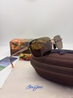 Maui Jim Lanakila H624-26 Polarized Sunglasses Brown Lens Metal Frame