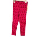 Vineyard Vines Girl Everyday Leggings Small Pink Floral Rhododendron Crimson Nwt