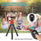 2 Pcs Camera Shutter Wireless Bluetooth Remote Control For Android Apple Iphone