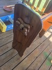30x 32 Quilt Rack Qith Bow Solid Wood Quilt Hanger Wall Mount