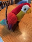 Vintage Gemmy Industries Pete Repeat Talking Parrot Interactive Toy Tested 1991