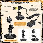 Green Laser Halloween Swamp Module Generator Halloween Projector Lights Decorati