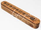 Disney Aulani Resort   Spa Hawaii 2pc Chop Sticks Chopsticks Wooden Case Tiki
