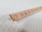 Miniature Square Block Trim Wood Relief Molding 7 16  X 18  Dollhouses Dioramas