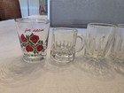Lot Of 6 Vintage Shot Glasses