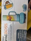 Ninja Blend Boss Personal Smoothie Blender With 26oz Tumbler Blue- New