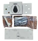 Abus 141 200 Diskus Integral Van-trailer Door Hasp Lock White Made In Germany