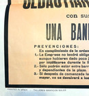 Original Vintage  march 6th 1963  Epic Bullfighting Poster Sevilla Spain