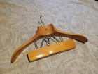 Fratelli Reguitti Brooks Brothers Heavy Maple Wooden Hanger Mcm Coat   Pants
