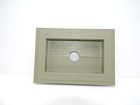      Vinyl Siding Mounting Block Universal Fit Split Pipe Classic Mount Green     