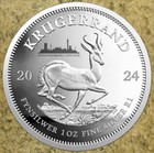 Proof Silver Krugerrand 2024  Johannesburg Privy  Original Sa Mint Box  Cert 305