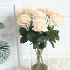 Artificial Flowers Silk Rose Bouquet Fake Rose Wedding Garden Home Party Decor