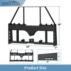 Pallet Fork Attachment For Kubota Bobcat Skid Steer - 45  Frame 2500lbs Heavy