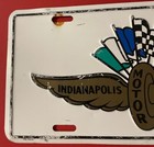 Indianapolis Motor Speedway Booster License Plate Indy 500 Race Indiana