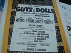 Vtg 1953 Guys And Dolls Broadway Program 2 Playbills Iverson Rooney