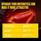 2xamber red Led Brake Tail Light Turn Signal Integrate For Yamaha Mt07 Fz07 Mt03