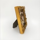 Picture Frame Jewelry Decorated Rhinestone Embellished Victorian Ooak Art