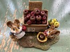    adam   s Apple    Wee Forest Folk Mouse M-187 Signed Ap 1992 