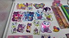 Vintage Lisa Frank Stationary Stickers Pencils Magnets Notes Cardboard Cutouts