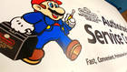 Nintendo  92 Vintage Style Authorized Service Display Dealer Promo Banner