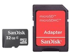 Sandisk 32gb Microsd Micro Sd Sdhc Tf Flash Class 4 Memory Card 32g With Adapter