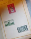 25 All N Lot Of Italy Rome Roma Stamps In Book vatican Vaticano francobolli vtg