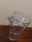 Glass Crystal Pinched Lip Pitcher Cocktail Martini Mixer