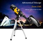 Professional Astronomical Telescope With High Tripod For Hd Viewing Adults Kids