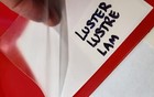 3 0mil Luster Clear Vinyl Cold Pressure-sensitive Laminate Self-adhesive Uv 4-yr