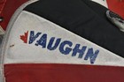 Vaughn Goalie Blocker   Catch Glove T2000 Red White Pair Canada Padded Hockey